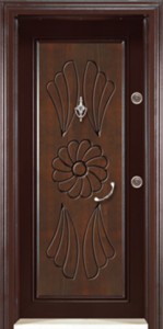 Walnut Steel Doors